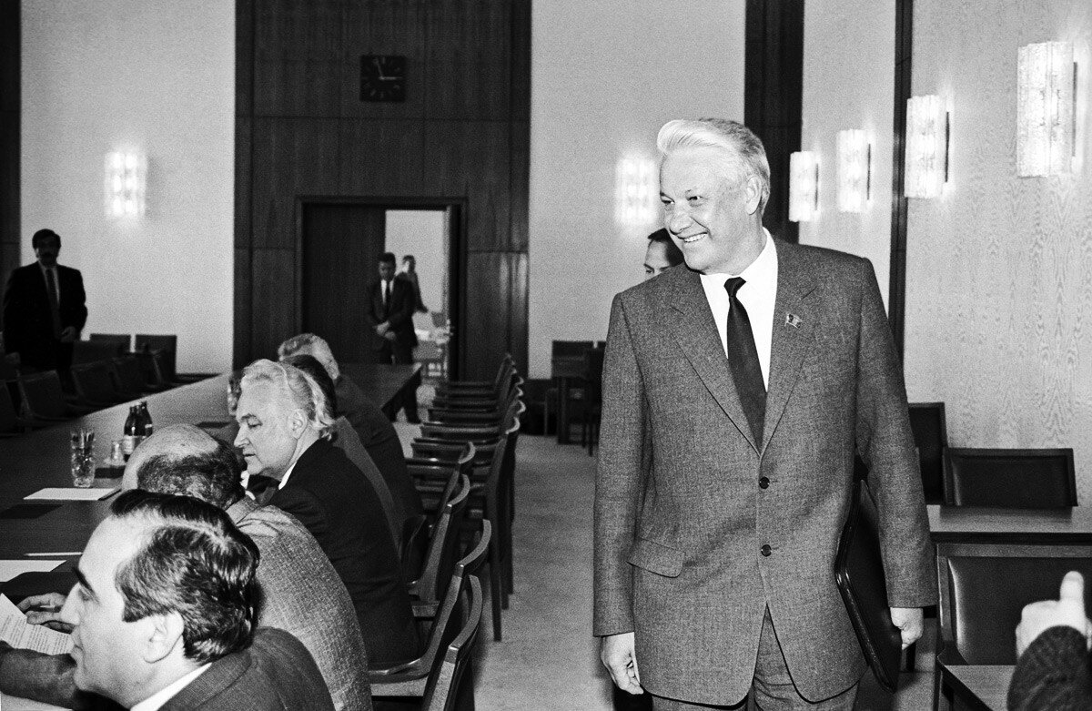 Борис Ельцин в начале 1990-х
(с) Юрий Лизунов; Александр Чумичев/ТАСС