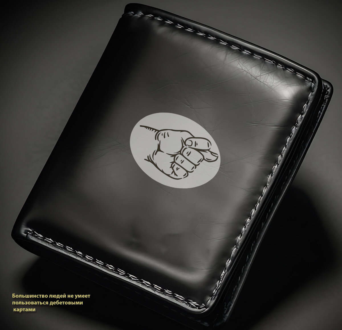 Собственный бумажник показывает  тем, кто теряет деньги, неправильно пользуясь банковскими картами