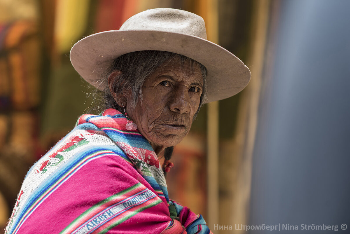 Боливийка на рынке в Тарабуке.