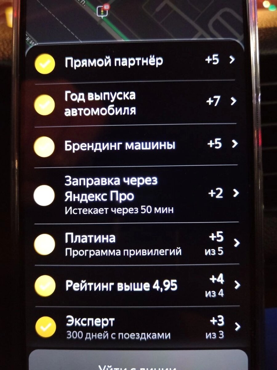 Баллы приоритета.