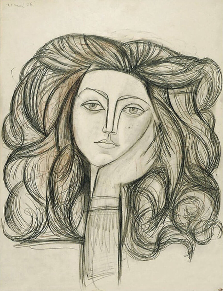 Пикассо. Портрет Франсуазы, 1946 год.