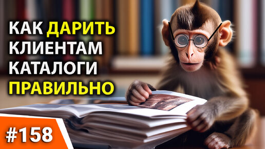 158 КАК ДАРИТЬ КЛИЕНТАМ КАТАЛОГ ТОВАРОВ ПРАВИЛЬНО Выявляем потребности клиента. Приемы продаж.