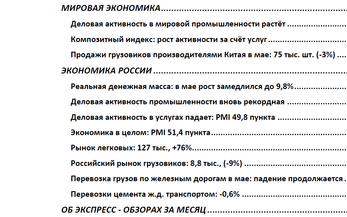 Данные за май от Росстата начнут появляться только 26 июня. В наш экспресс-обзор собраны показатели, которые по итогам мая уже сейчас известны.