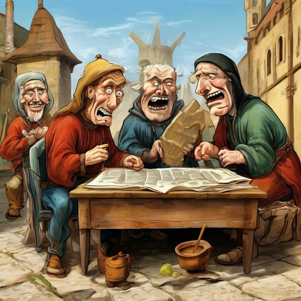 Примерно так - плюс-минус - выглядела продажа индульгенций в средние века. 