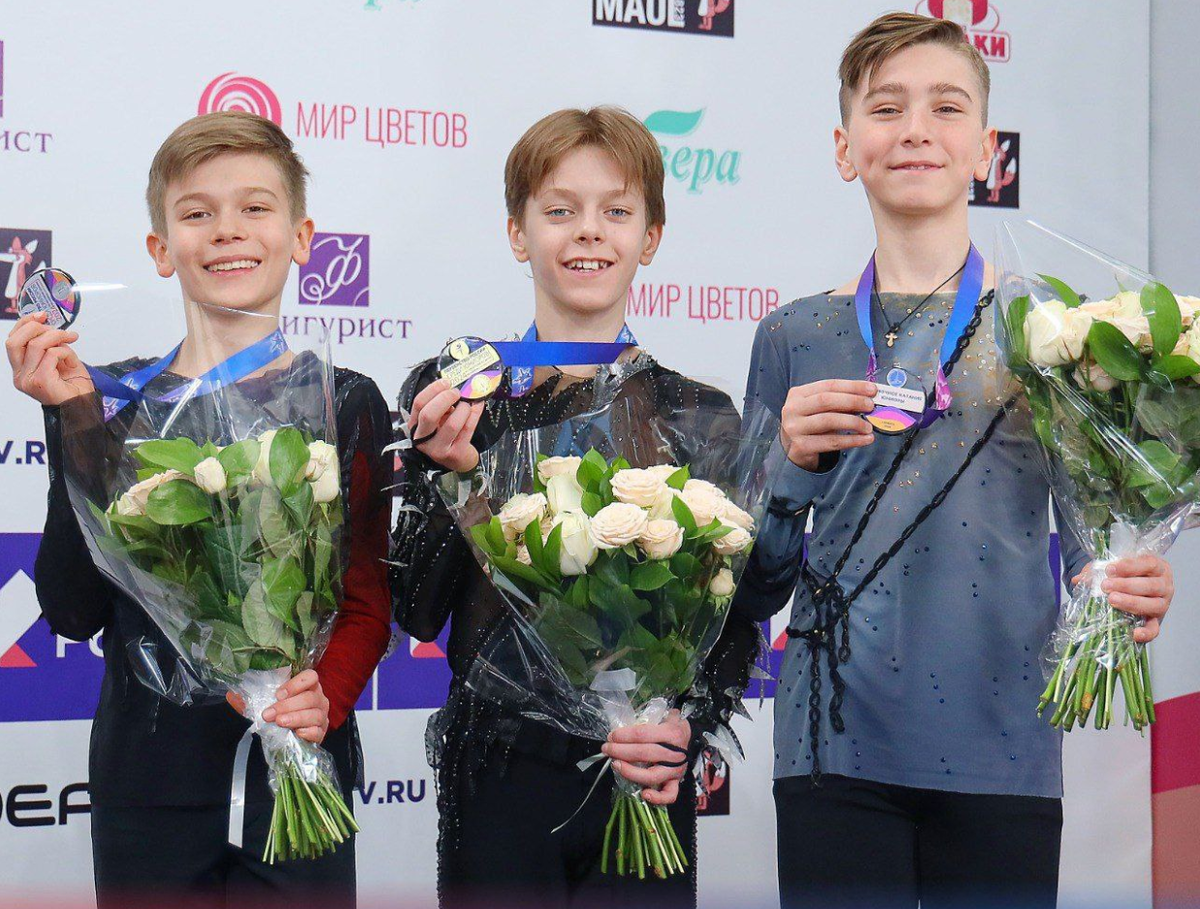 Юниоры- Федотов, Лазарев, Рамзенков