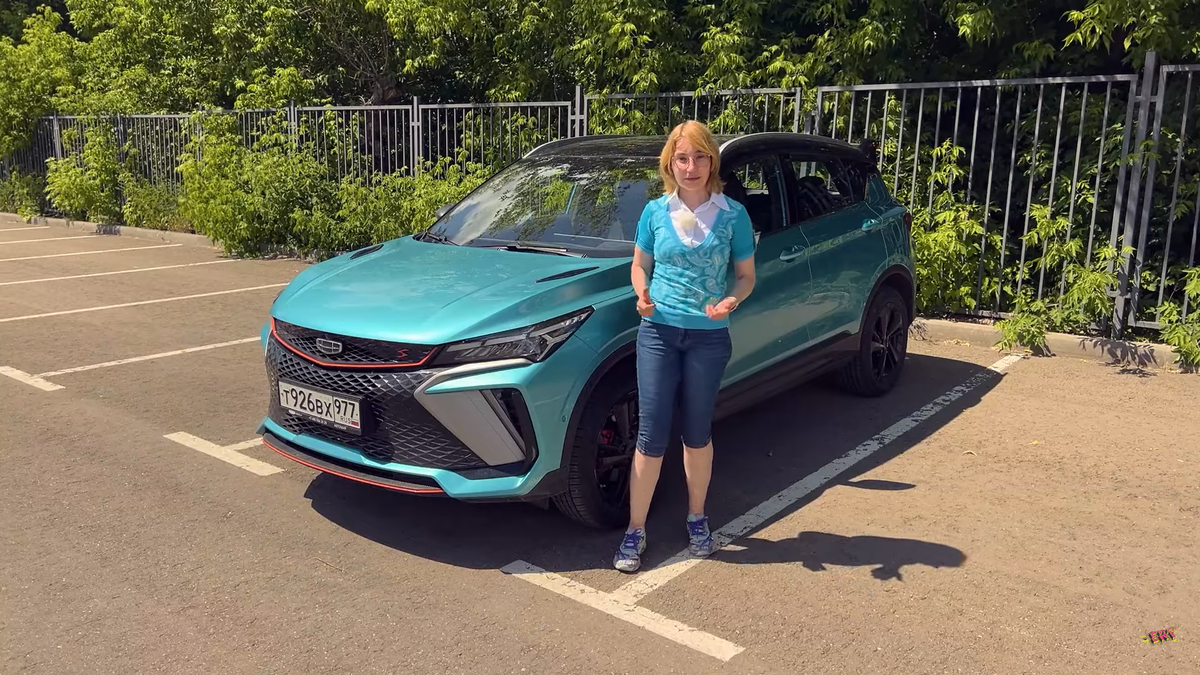 Новый Geely Coolray 2024