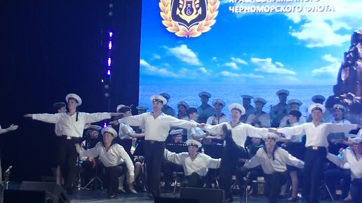 Красивый танец моряков 