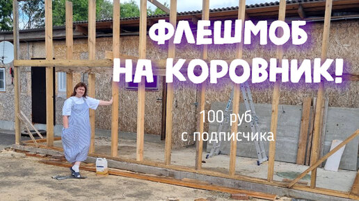 ФЛЕШМОБ НА КОРОВНИК! 100 руб с подписчика!