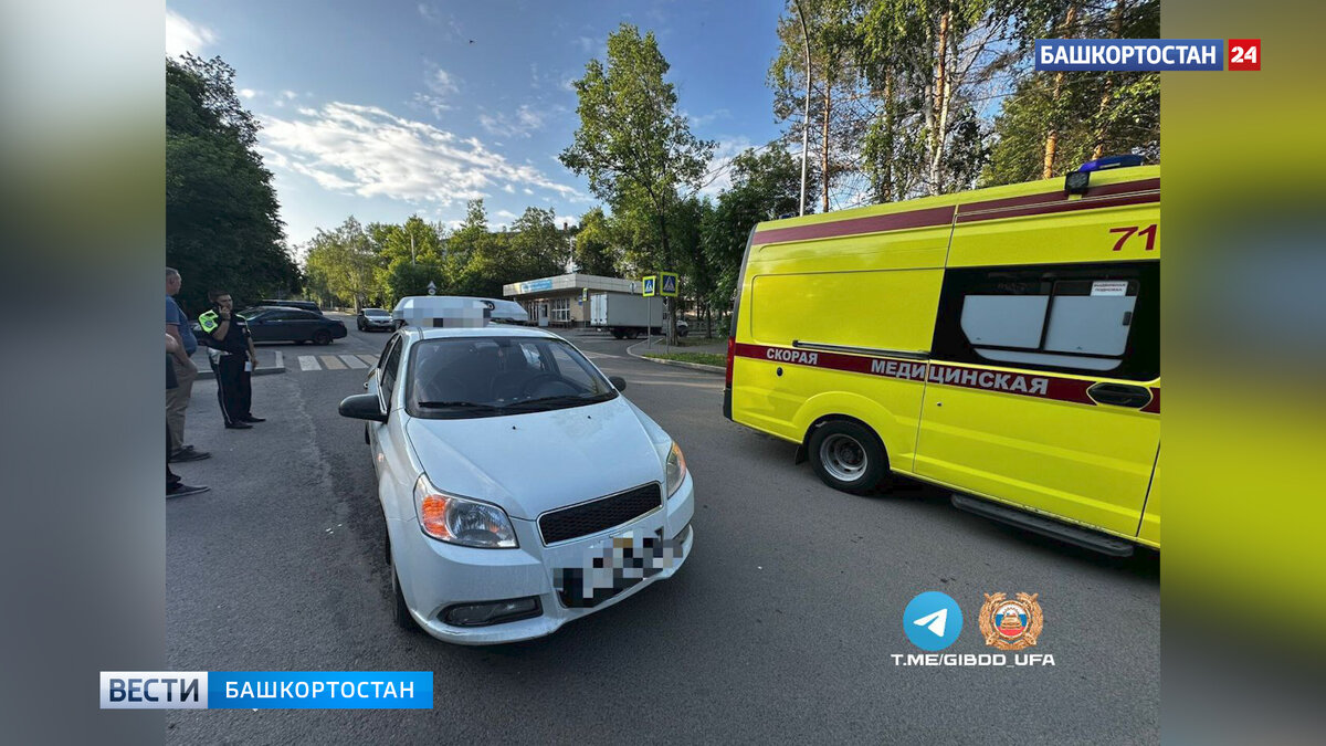    В Уфе 83-летняя пенсионерка получила переломы после наезда иномарки на улице Шафиева