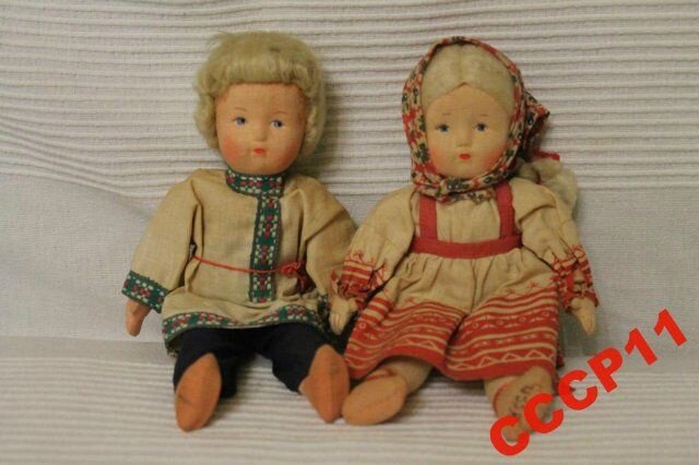 ТРЯПИЧНЫЕ КУКЛЫ ВАНЯ И НАТАША