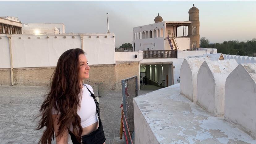 Жара спала, любуемся закатом с крепости Арк