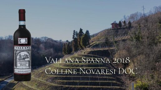 Обзор итальянского вина из сорта Неббиоло Vallana Spanna 2018 Colline Novaresi DOC