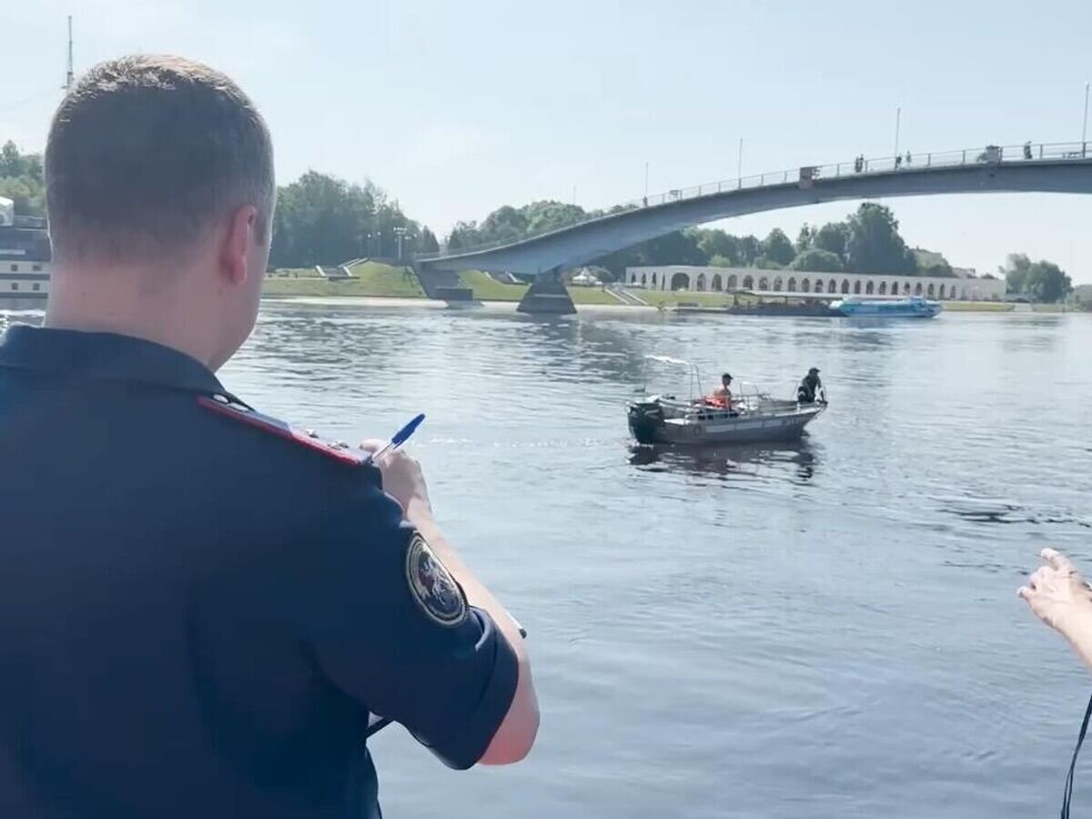    Место происшествия, где студенты из Индии утонули в Новгороде © Следственный комитет Российской Федерации