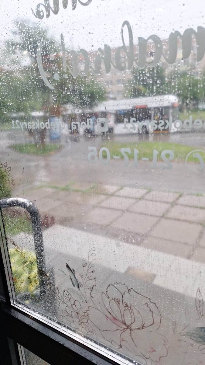 Дождливо и серо