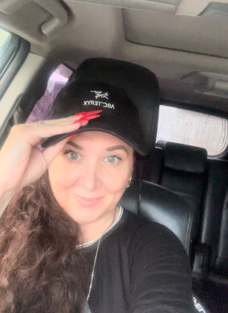 Дарья Петрова за рулем