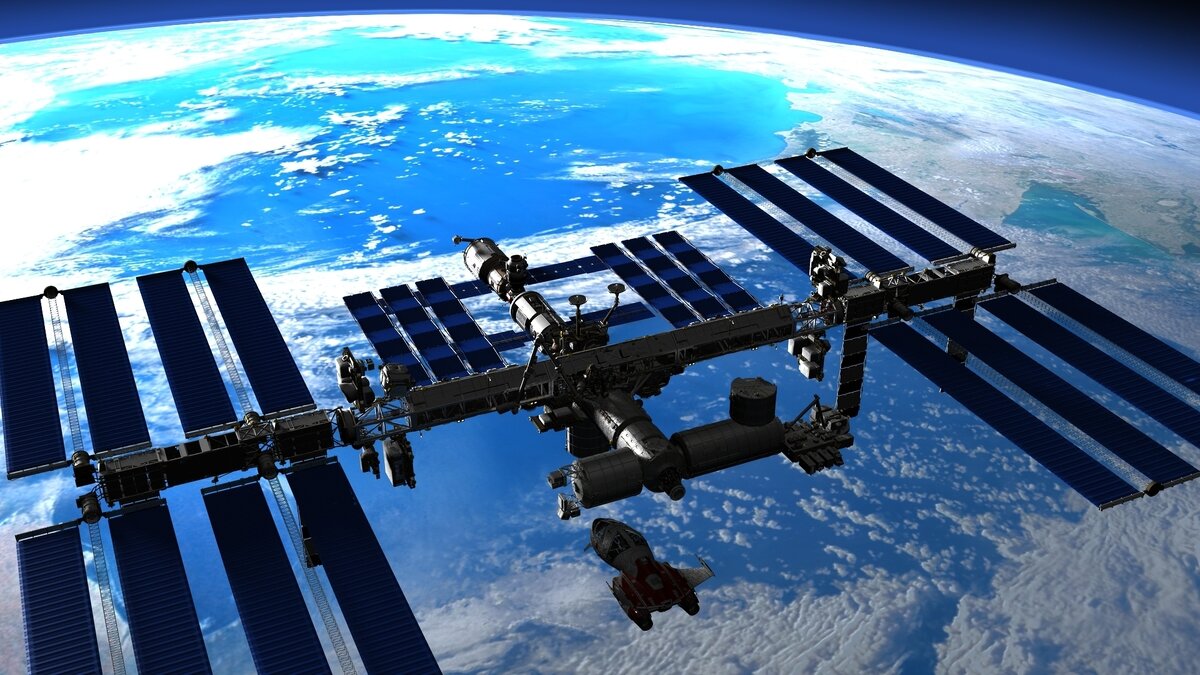 Международная космическая станция (МКС) — это уникальный научный комплекс, расположенный на околоземной орбите.