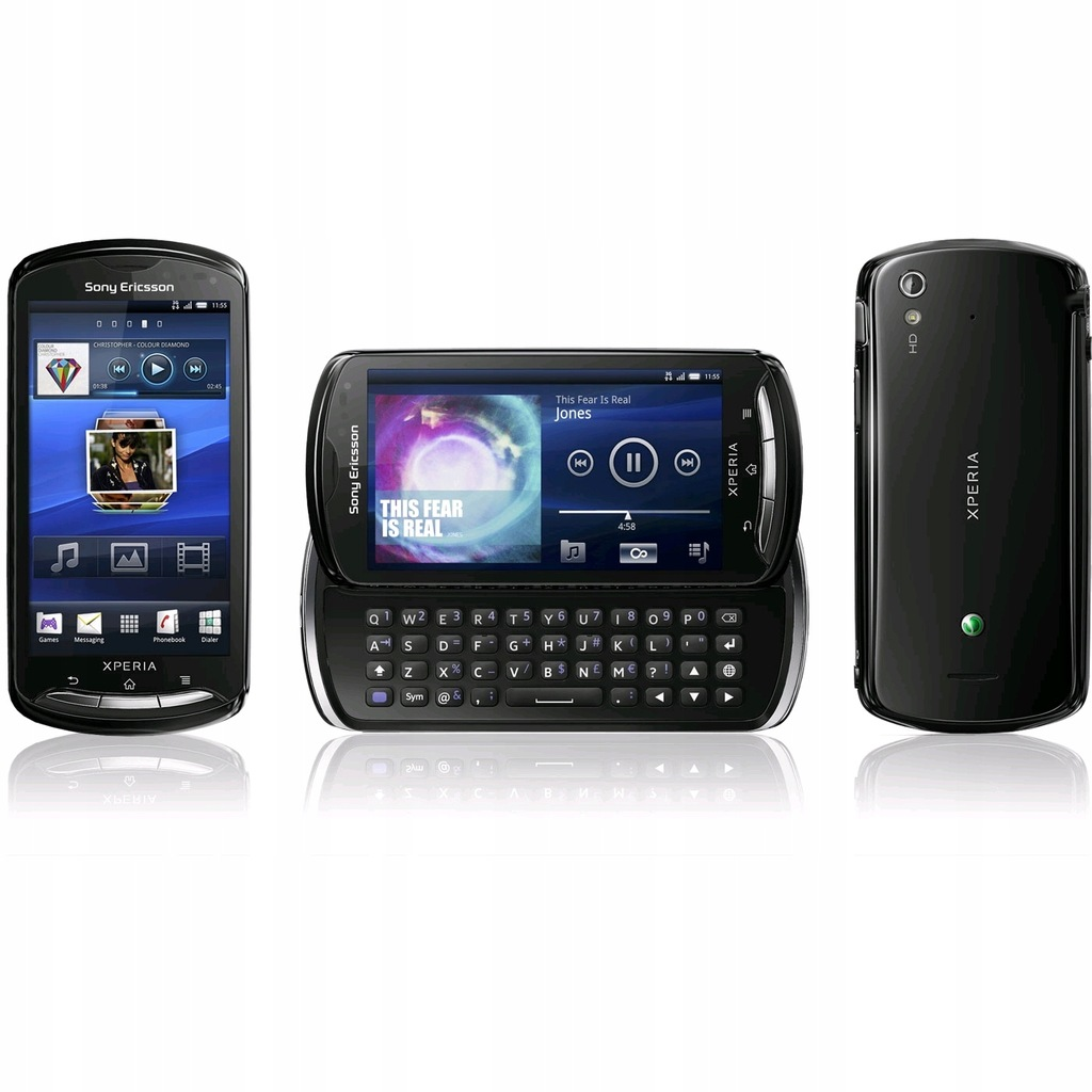 Sony Ericsson Xperia pro – смартфон с выдвижной клавиатурой