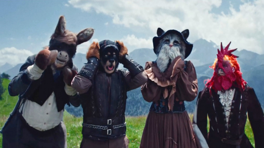 Кадр из фильма "Бременские музыканты". 2024-й год.