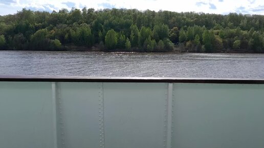Так 30 апреля 2024 было на реке Волга. Ветер и солнце, день чудесный! ⚓⛵ С борта теплохода Алдан.