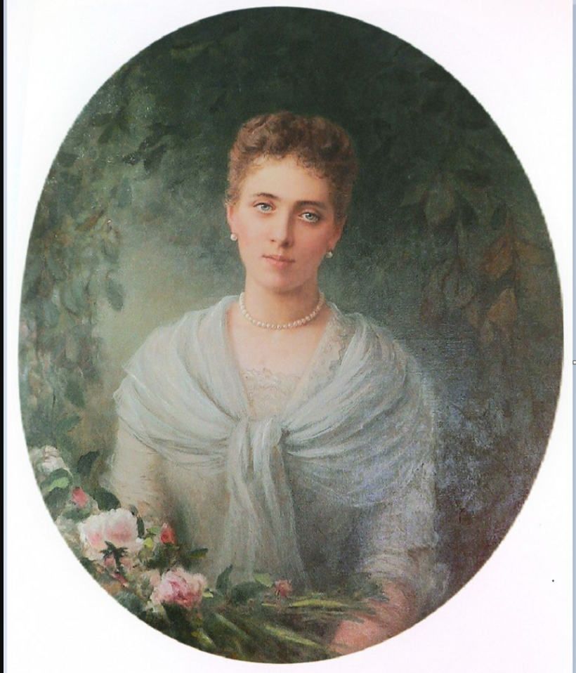 Княжна Татьяна Юсупова. Художник Л. Э. Дюбюфа. Скриншот автора статьи. 