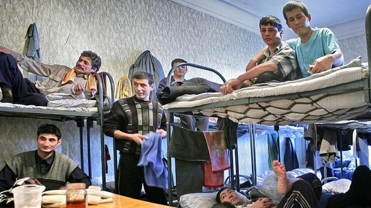 Бытовые условия мигрантов