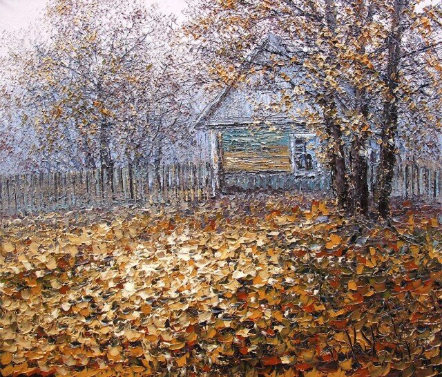 Поздняя осень на даче. Фото из открытых источников