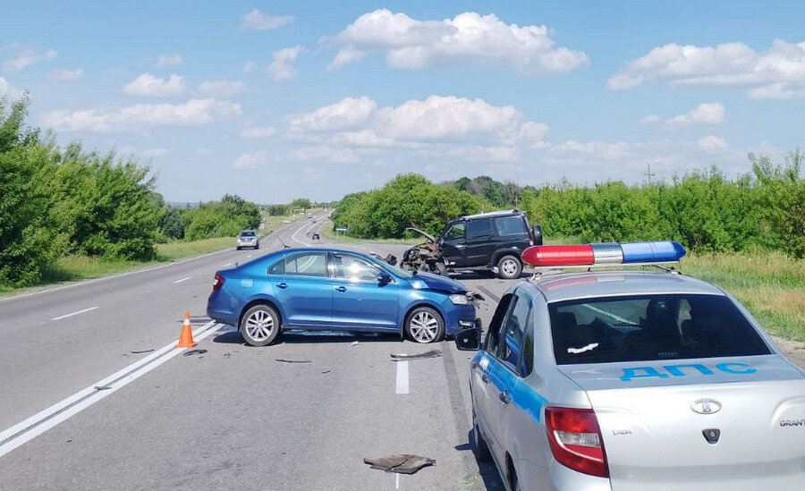 В Курской области произошла серьезная авария на трассе | Друг для друга ...