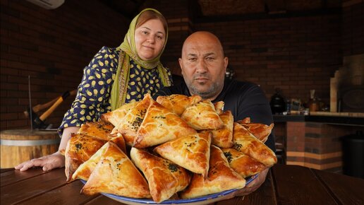 Самая слоеная домашняя самса. Из Узбекистана с любовью