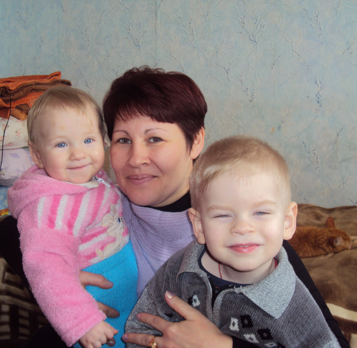 Тетушка с племянниками