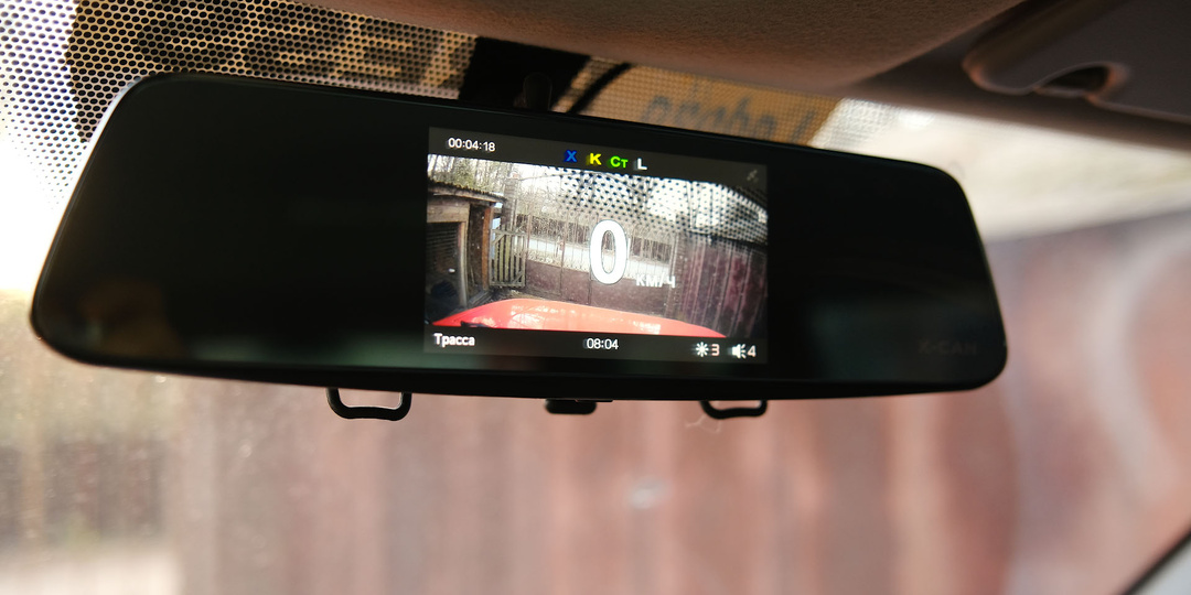 Обзор зеркала-видеорегистратора и радар-детектора X-CAN Mirror COB