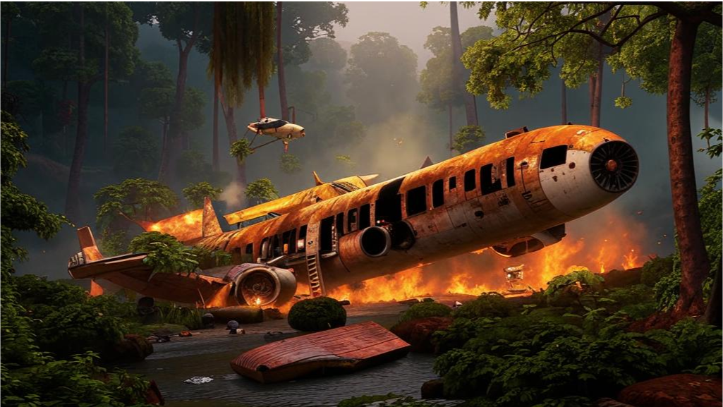 Джулиана, не  обнаружила рядом никого из пассажиров.