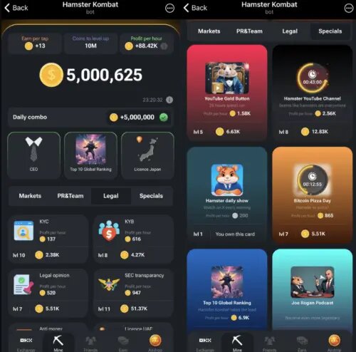 интерфейс игры и собранное ежедневное комбо