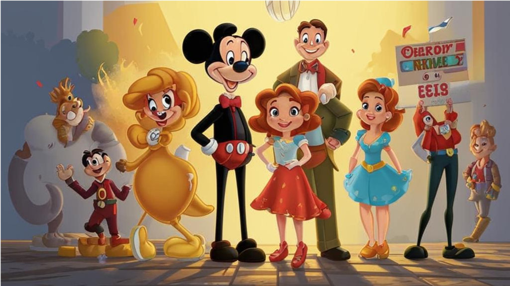 Изображение сгенерировано ИИ; Цитаты из Диснея