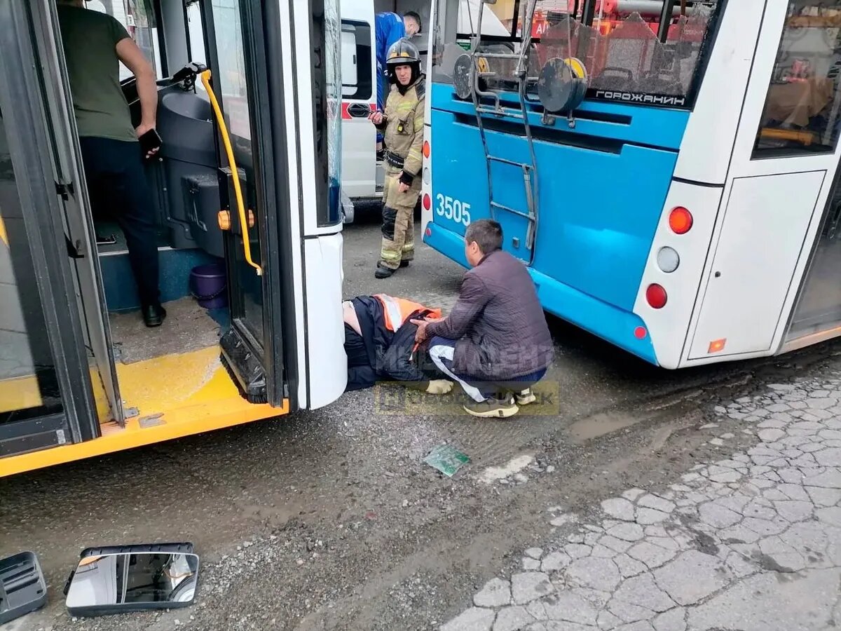 Поправил рога и умер: водителя из Новосибирска раздавило двумя  троллейбусами | Весь Искитим | Дзен