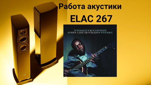 Работа акустики Elac 267 музыка No More Doggin' John Lee Hooker