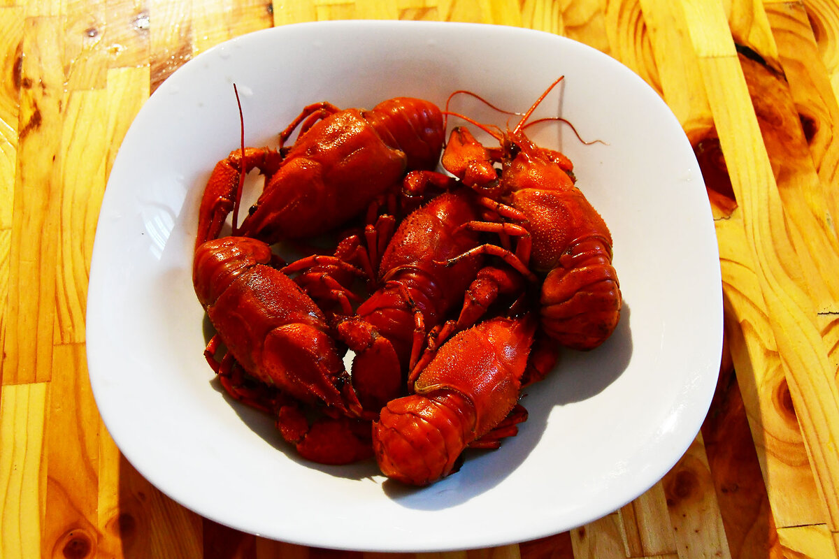 Вареные раки
