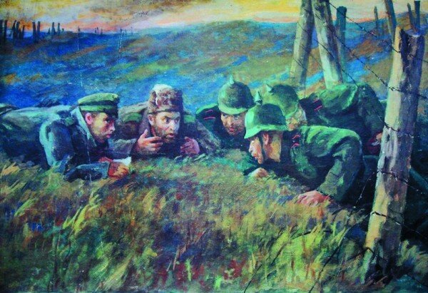 Плакат "Братание на фронте".