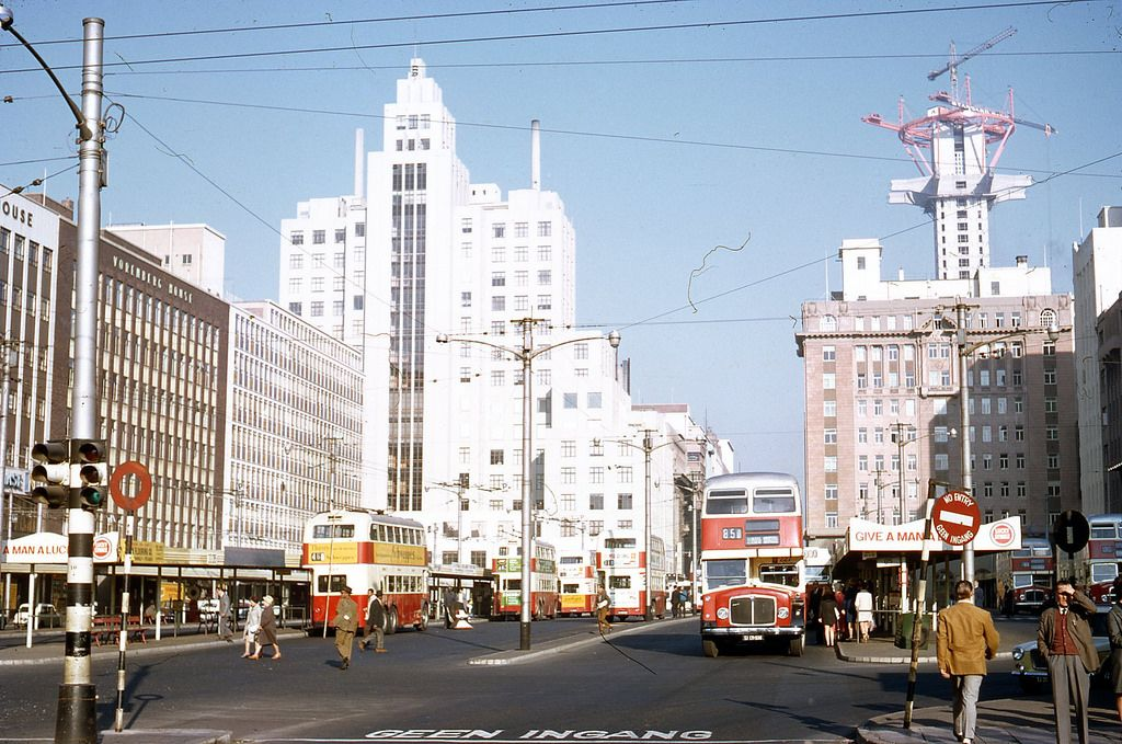 Йоханнесбург, финансовая столица ЮАР, в середине 1960-х гг.