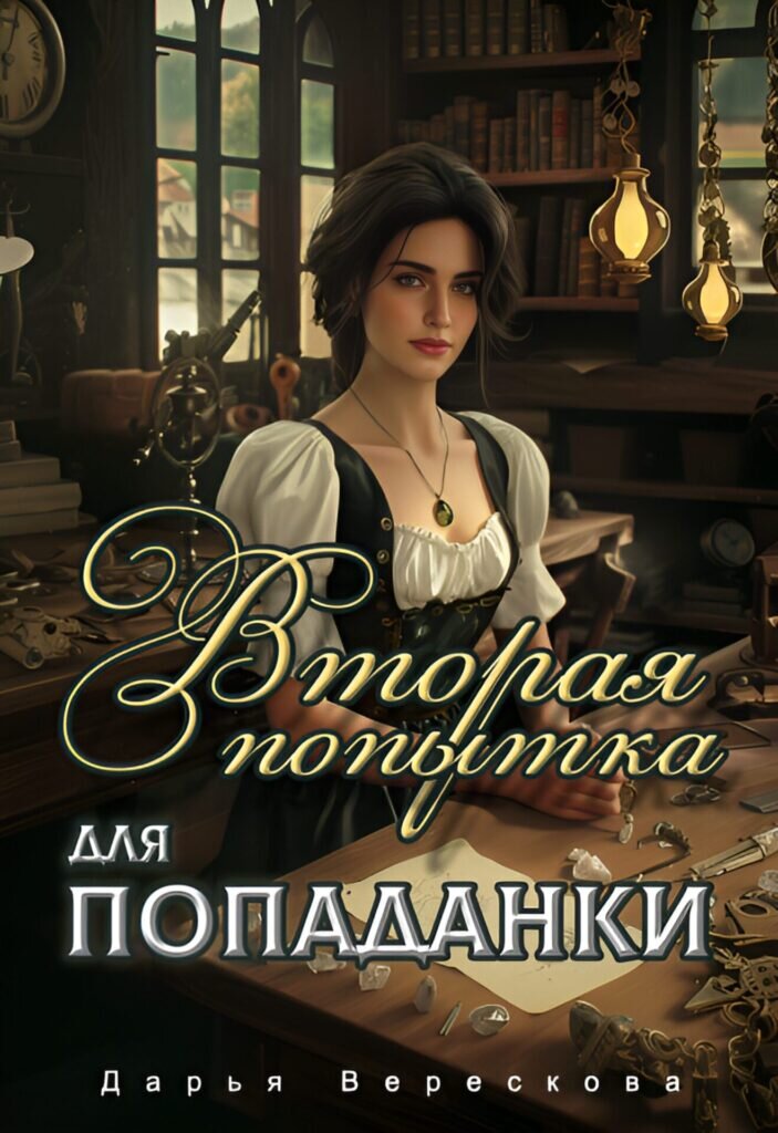 Обложка книги "Вторая попытка для попаданки"