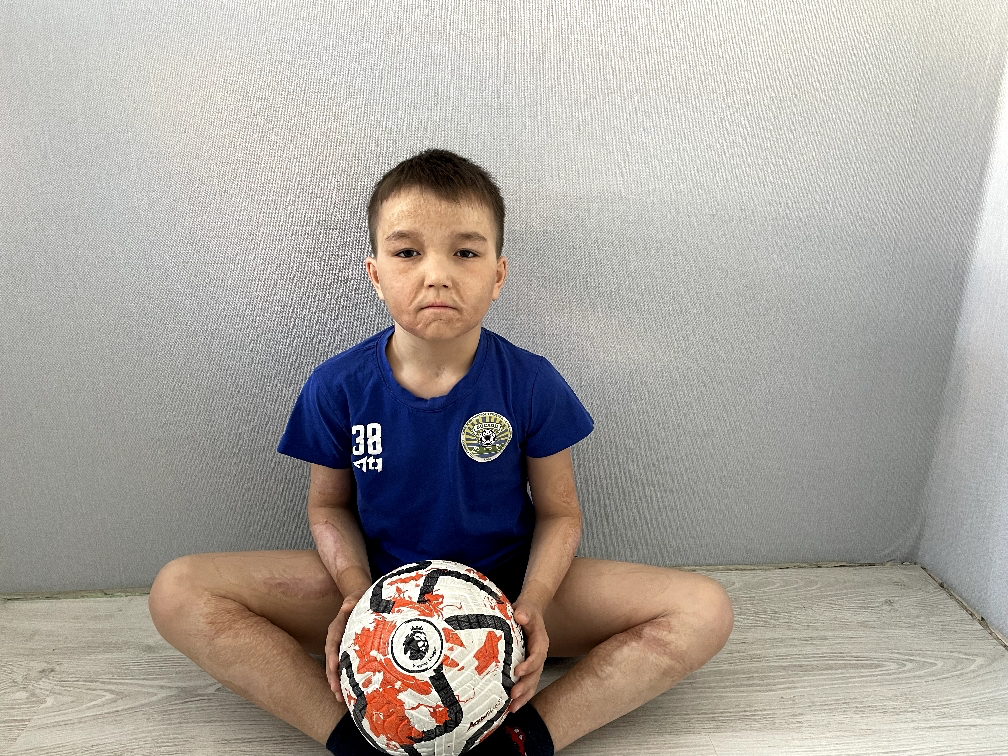 Байрас Мараканов, подопечный фонда "Алёша"