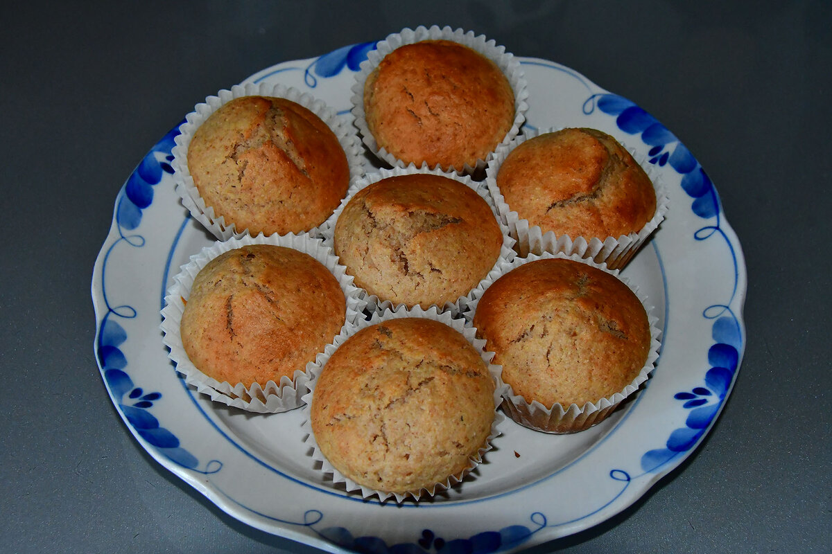 Маффин из гречневой муки