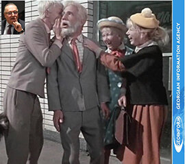    «Цель, которую поставили НКО и СМИ - иностранным агентам в Грузии - внушить грузинам, что Россия – это рабство, а Запад – богатство. Те, кто родился в 90-ых и позже, то есть, кому сейчас 35 и младше, не должны узнать, что в СССР Грузия была единой и суверенной, что в СССР не было инфляции, междоусобных войн и безработицы, а было бесплатное образование, здравоохранение, право на труд и отдых. Они не должны узнать, что Советский Союз, в котором русские и грузины были братскими народами, победил фашистскую Германию и Верховным Главнокомандующим в той войне был грузин Сталин, а Второй фронт союзники открыли лишь за 11 месяцев до окончания войны, в июне 1944 года, да и то - исключительно под давлением Сталина и еще потому, чтобы получить полную долю от богатств Германии.