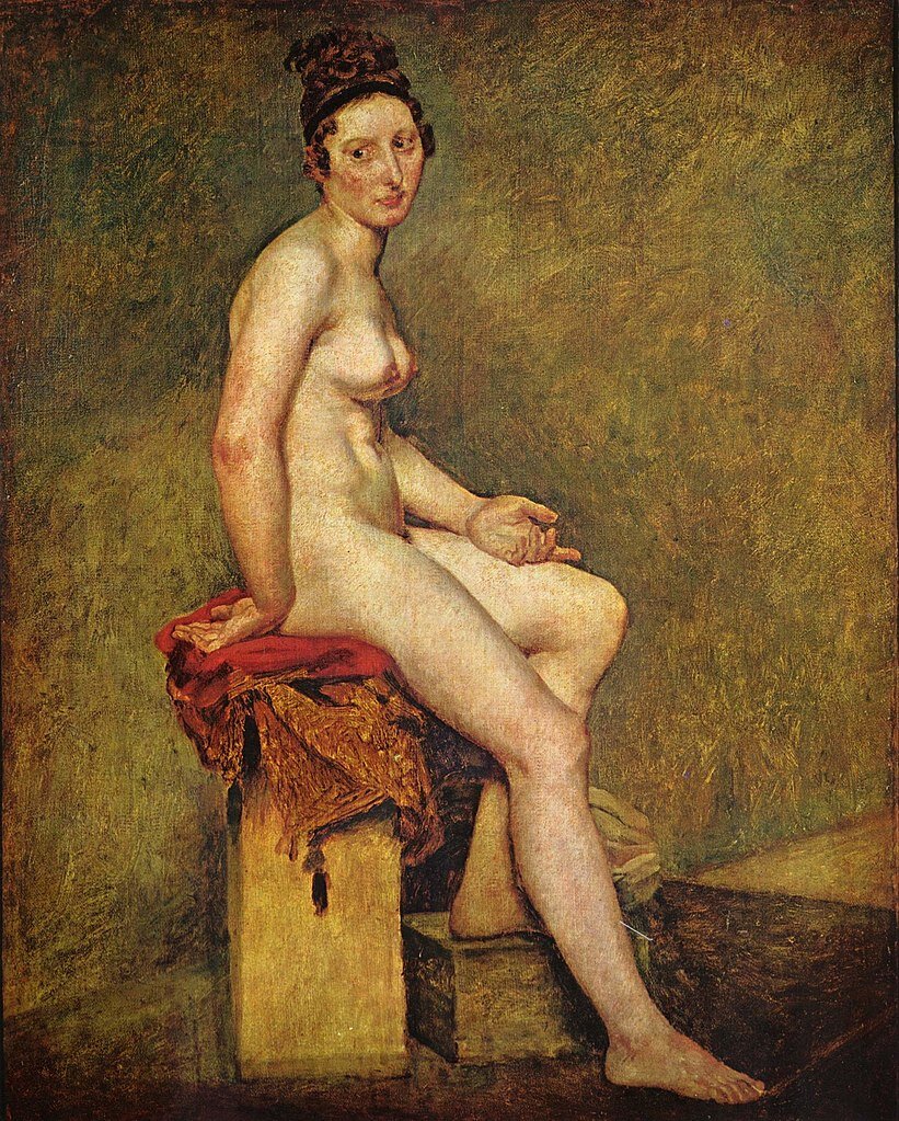 Эжен Делакруа: Мадемуазель Роза, 1817-1824, Лувр 