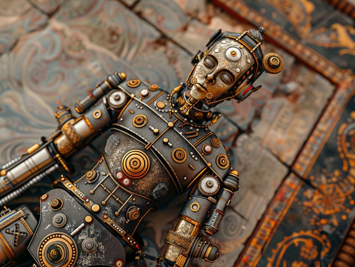 Вполне вероятно, что идея роботов, охраняющих реликвии Будды, объединяет как реальные, так и воображаемые инженерные достижения времен Аджаташатру и Ашоки.