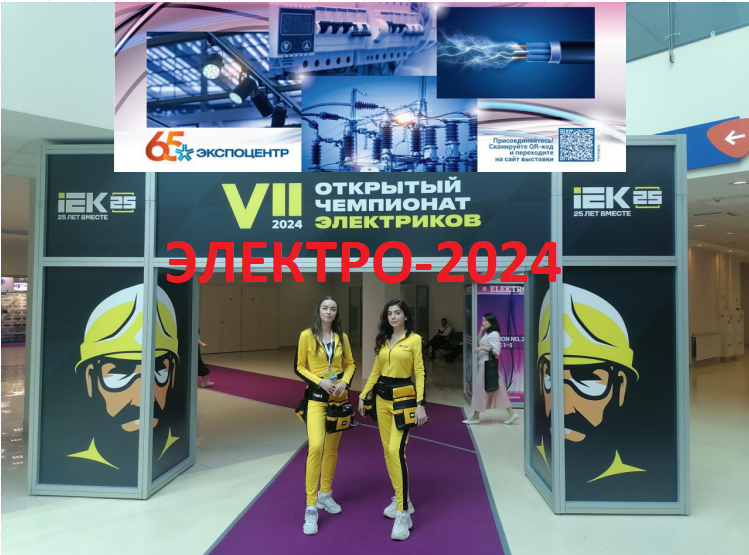 Фото автора. Верхний элемент ист. https://eepir.ru/new/elektro-2024-ekspoziciya-i-delovaya-programma/