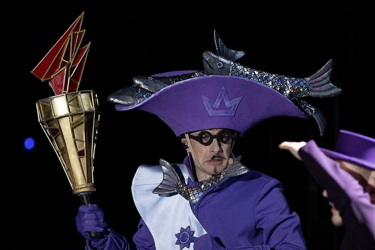 Кадр из шоу-мюзикла «Буря. Остров волшебства»