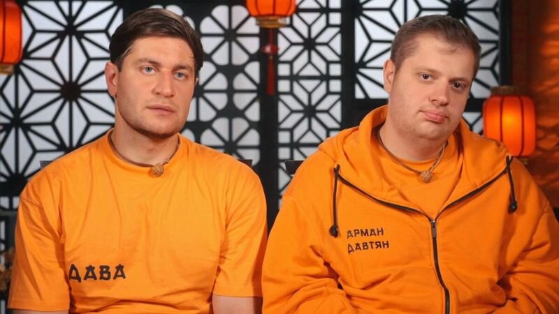    Давид Манукян и его брат Арман стали третьими в финале шоу «Сокровища императора». Фото: ТНТ