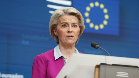    Партия Урсулы фон дер Ляйен заняла первое место на выборах в Европарламент Андрей Бурков