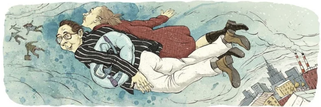 Картины Ольги Громовой https://olgagromova.ru/karikaturi