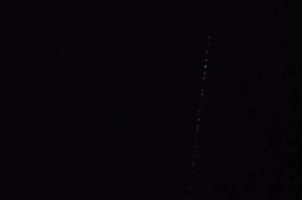    Спутники Starlink. Источник: t.me/vkurse22